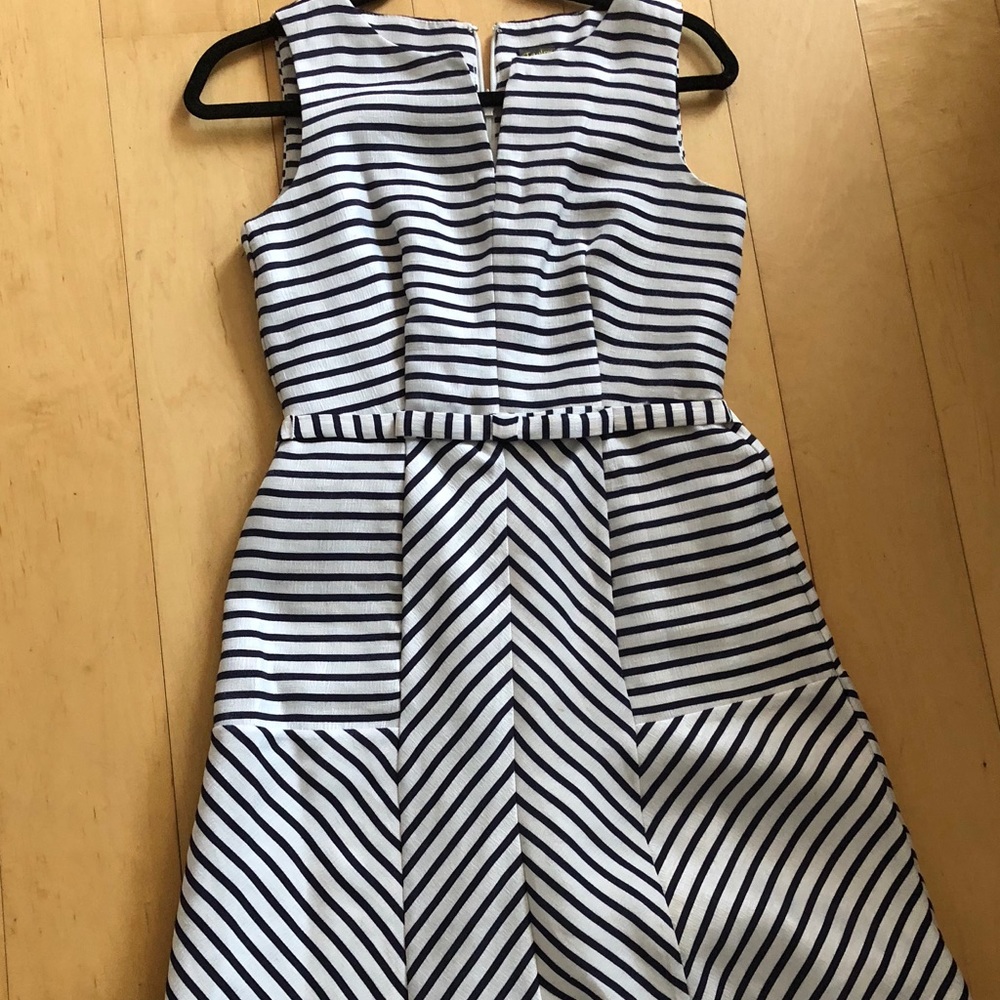 Taylor striped dress size 2
